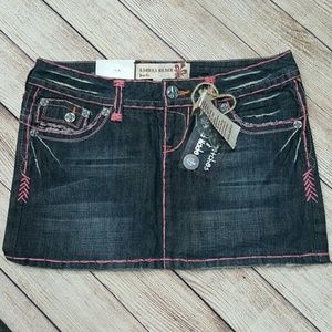 New Laguna Beach denim skirt